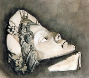 Gisant d'Ilaria del Carretto de Jacopo della Quercia © Yseult Carré                