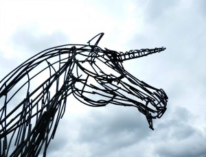 La Licorne (détail) - sculpture de Christian Hirlay - crédit photo Yseult Carré                      